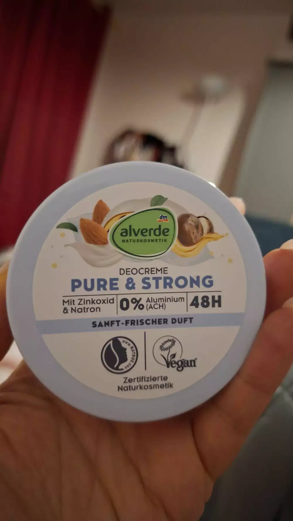 ALVERDE - Deocreme pure & strong