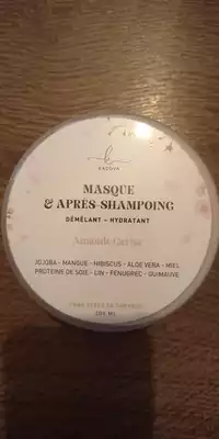 KACOVA - Masque et après-shampooing amande cerise