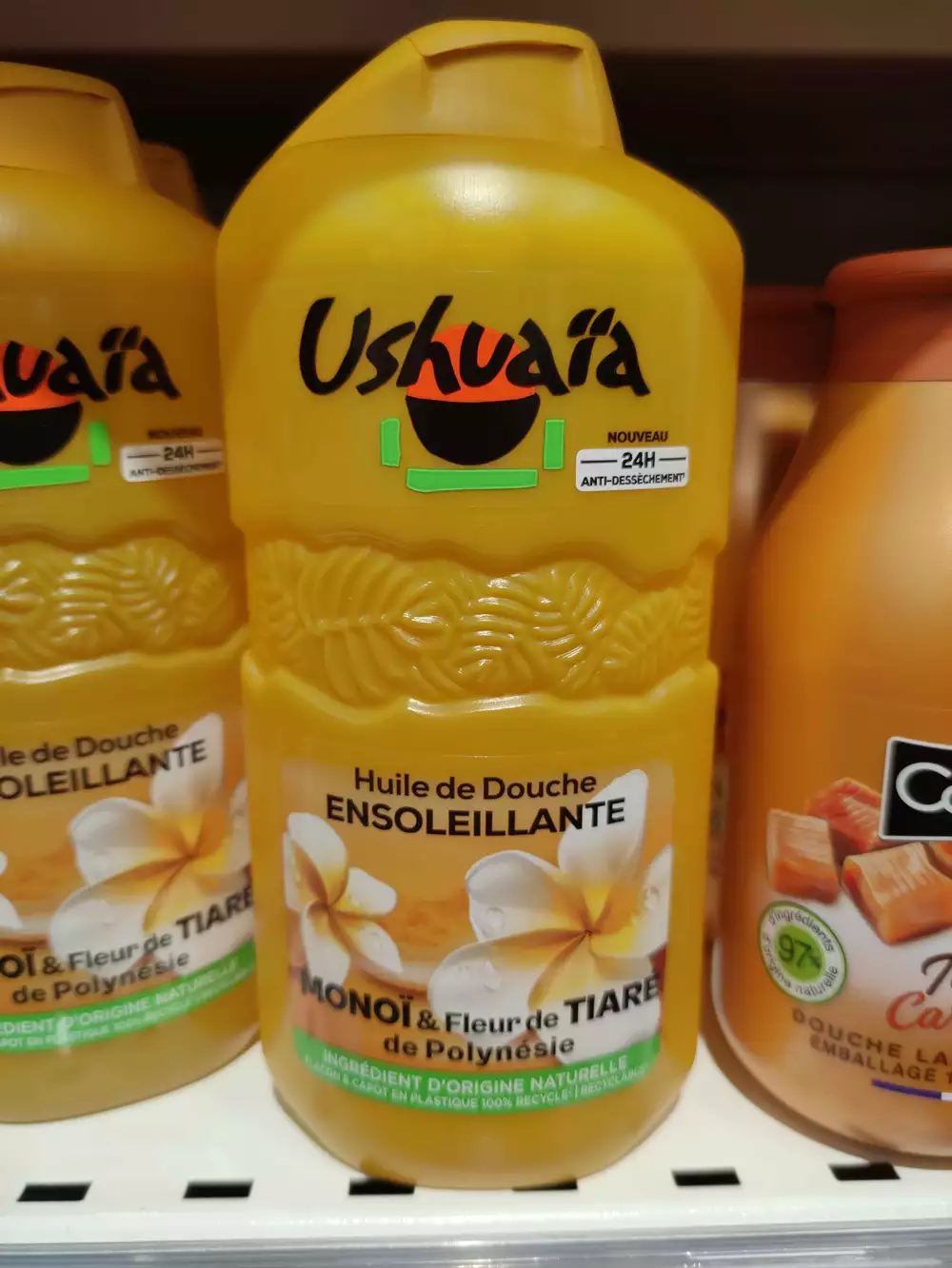 USHUAÏA - Huile de douche ensoleillante monoï & fleur de tiaré