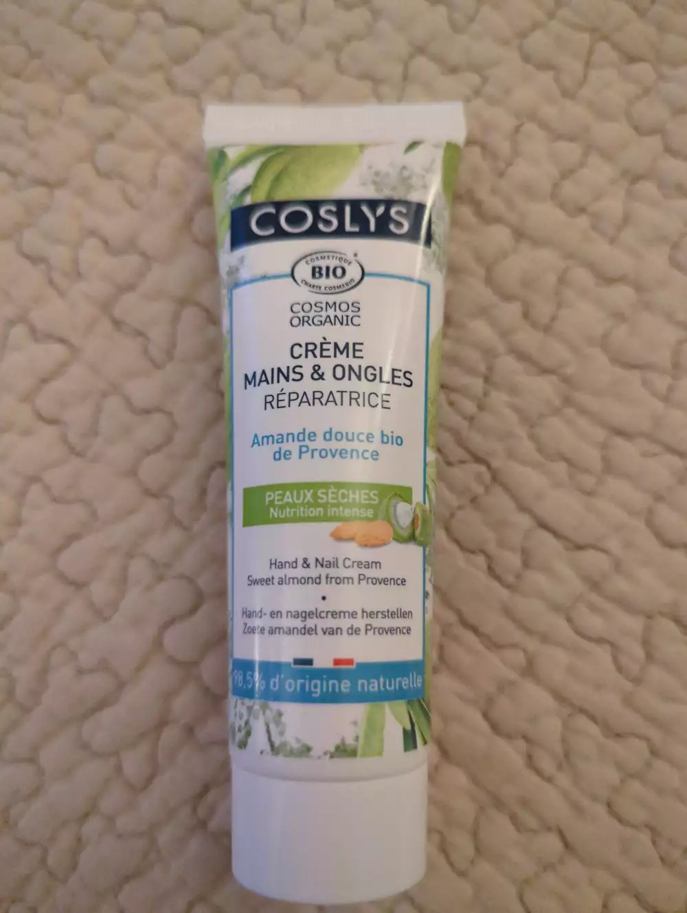 COSLYS - Peaux sèches - Crème mains et ongles