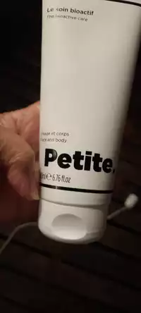 PETITE - Le soin bioactif visage et corps