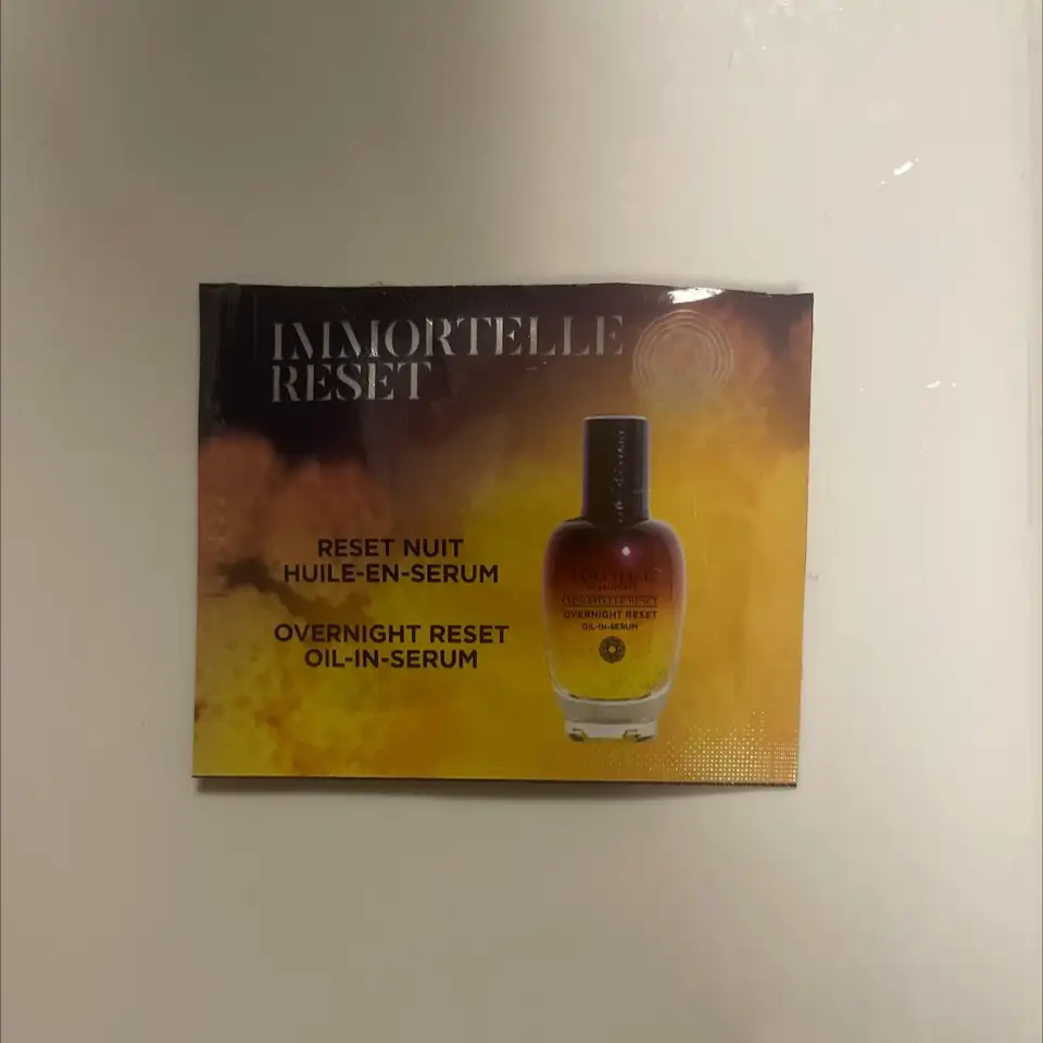 L'OCCITANE - Immortelle reset - Huile-en-serum