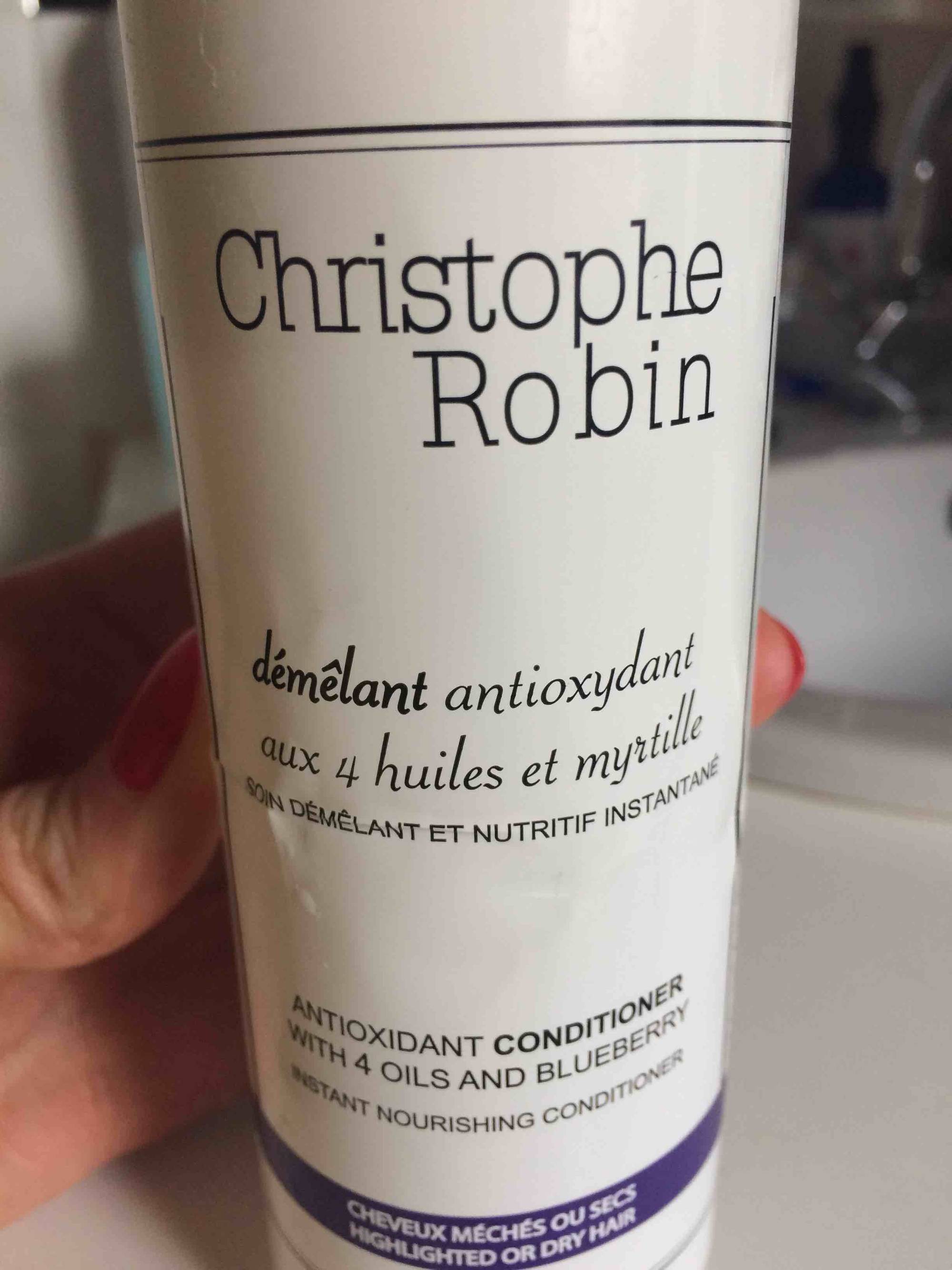 CHRISTOPHE ROBIN - Démêlant antioxydant aux 4 huiles et myrtille