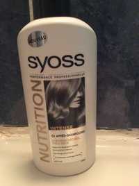 SYOSS - Nutrition intense - Après-shampooing cheveux rêches, très secs