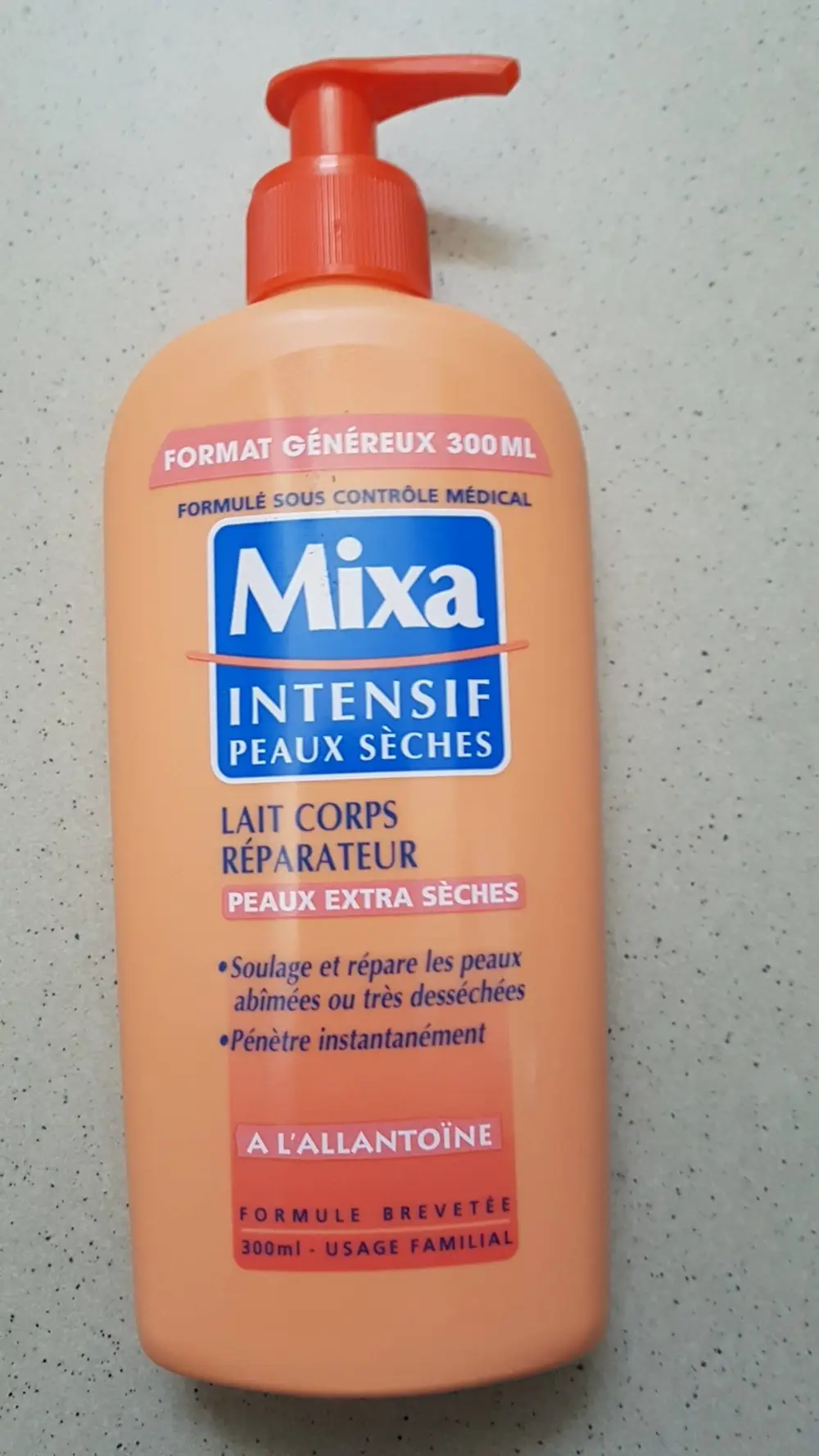 MIXA - Lait corps réparateur peaux extra sèches