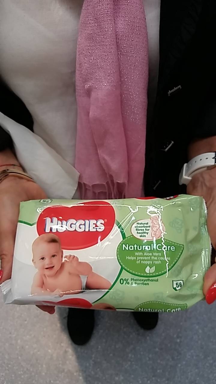 HUGGIES - Natural care - lingettes bébé