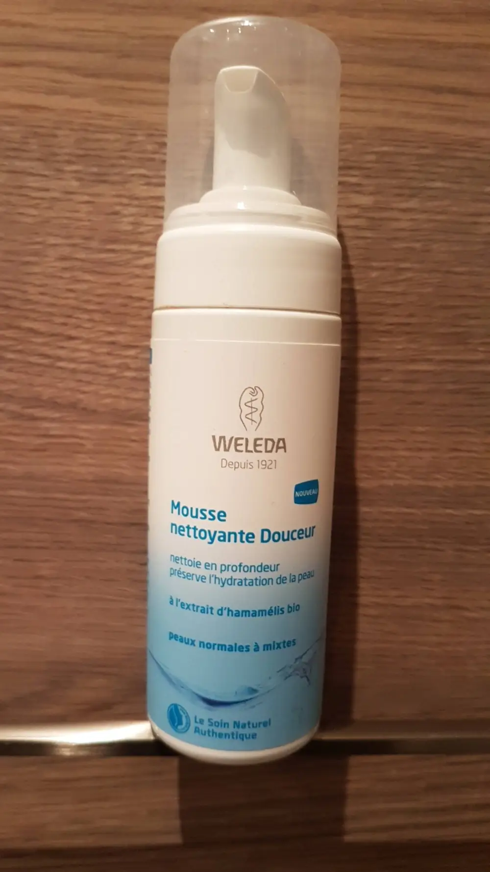 WELEDA - Mousse nettoyante douceur à l'extrait d'hamamélis bio