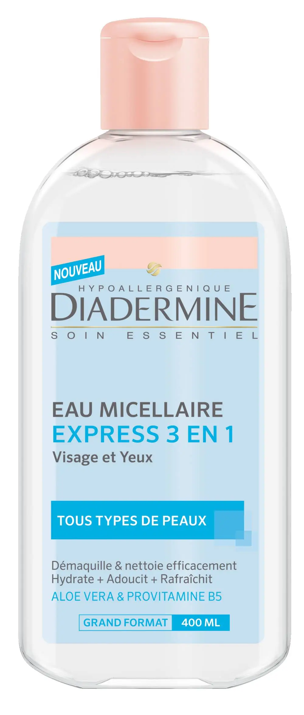 DIADERMINE - DiADERMINE EAU MICELLAIRE EXPRESS 3EN1 400 ML