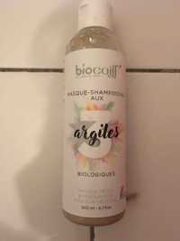 BIOCOIFF - Masque shampooing aux argiles 3 - masque détox & préparation couleur végétale