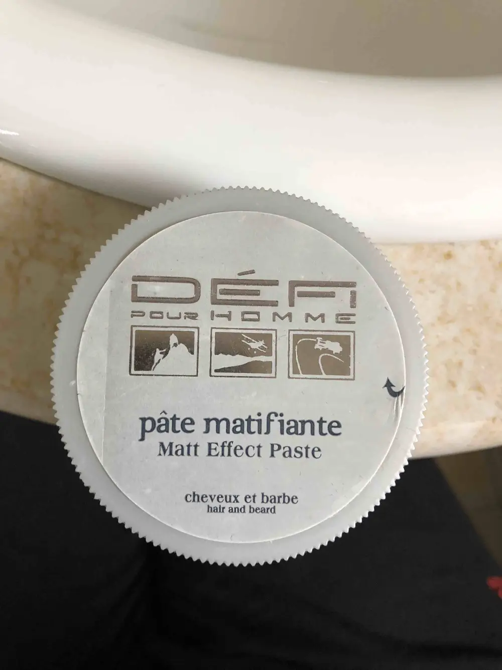 DÉFI POUR HOMME - Pâte matifiante pour cheveux et barbe 