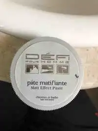 DÉFI POUR HOMME - Pâte matifiante pour cheveux et barbe 