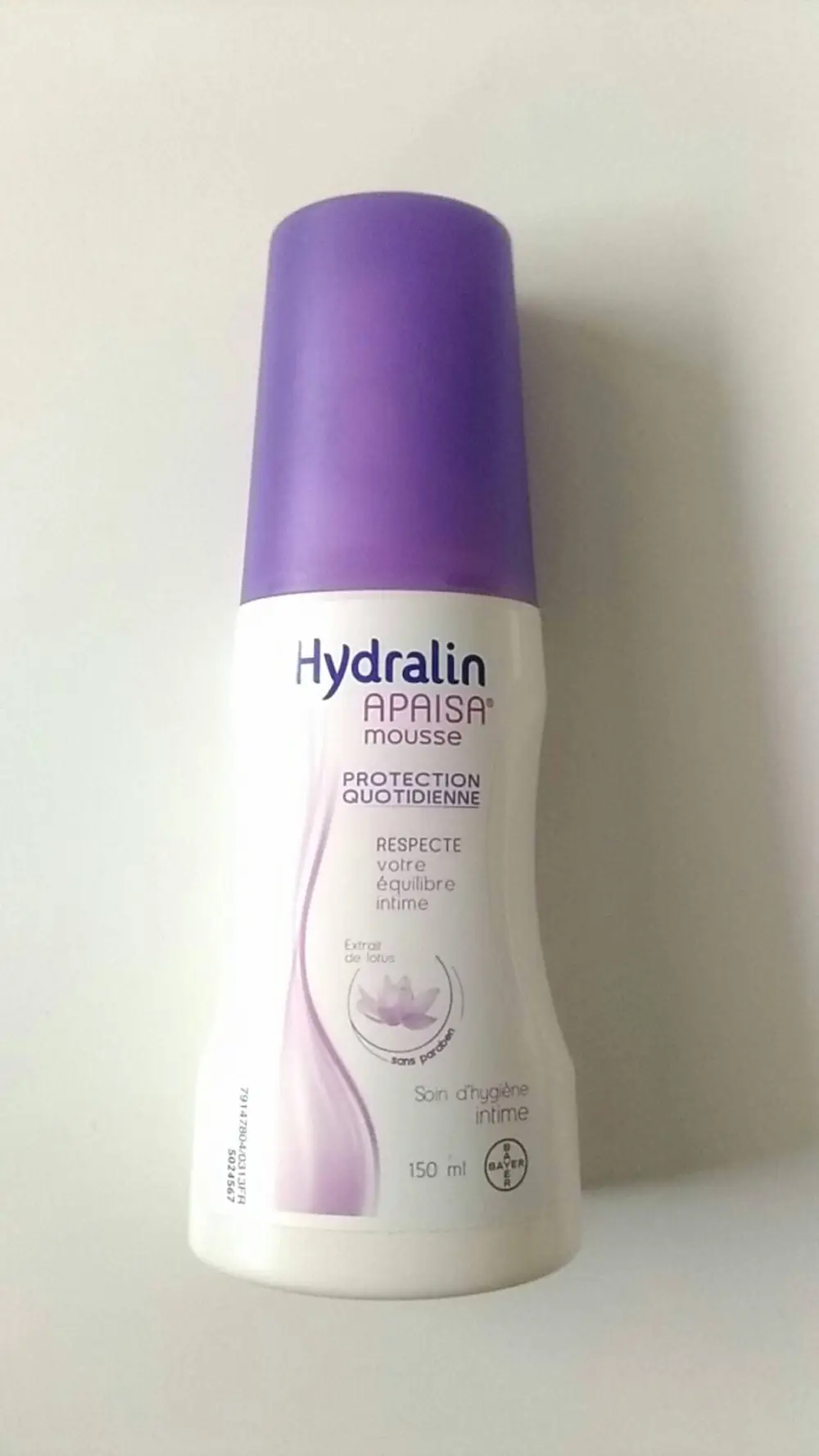 HYDRALIN - Apaisa mousse - Soin d'hygiène intime