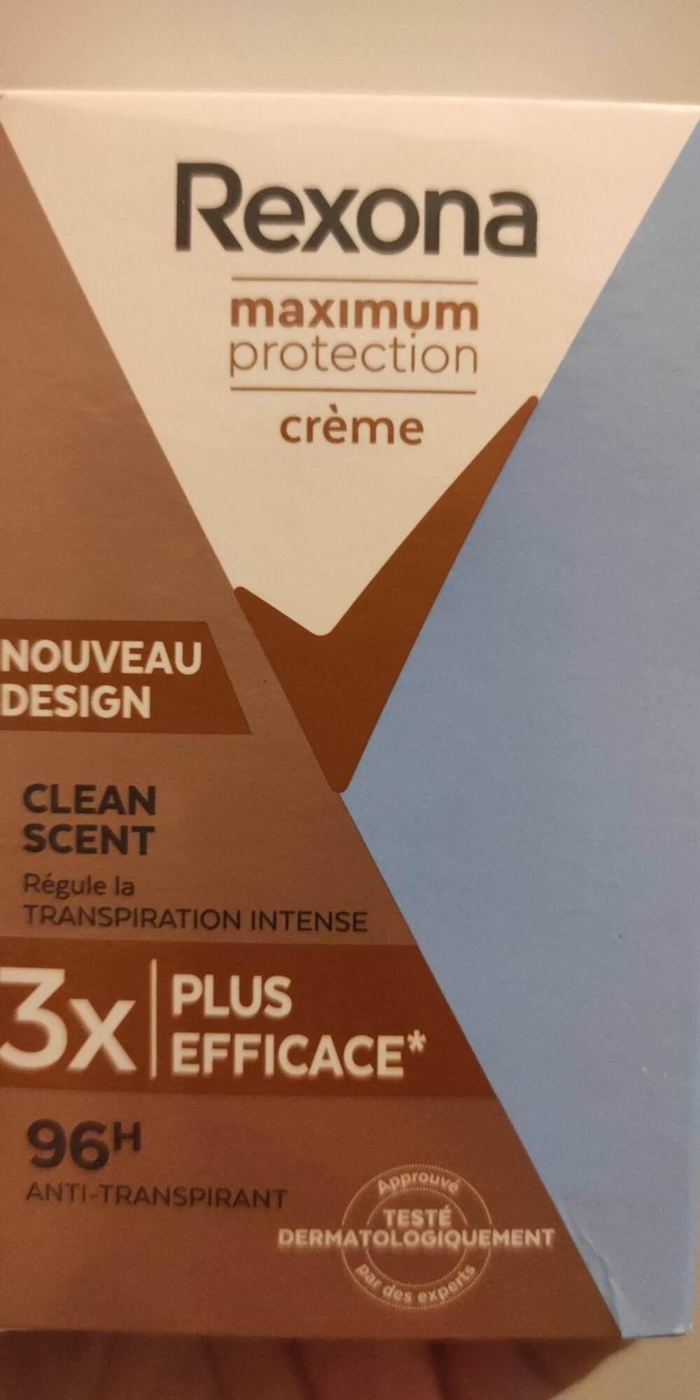 REXONA - Maximum protection crème
