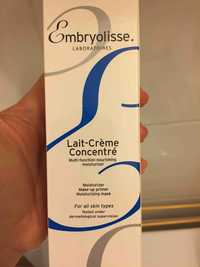 EMBRYOLISSE - Lait crème concentré