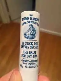 LE COUVENT DES MINIMES - Baume d'amour - Le stick des lèvres sèches