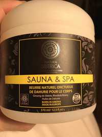 NATURA SIBERICA - Sauna & spa - Beurre naturel onctueux de dahurie