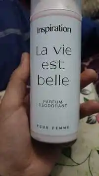 INSPIRATION - La vie est belle - parfum déodorant
