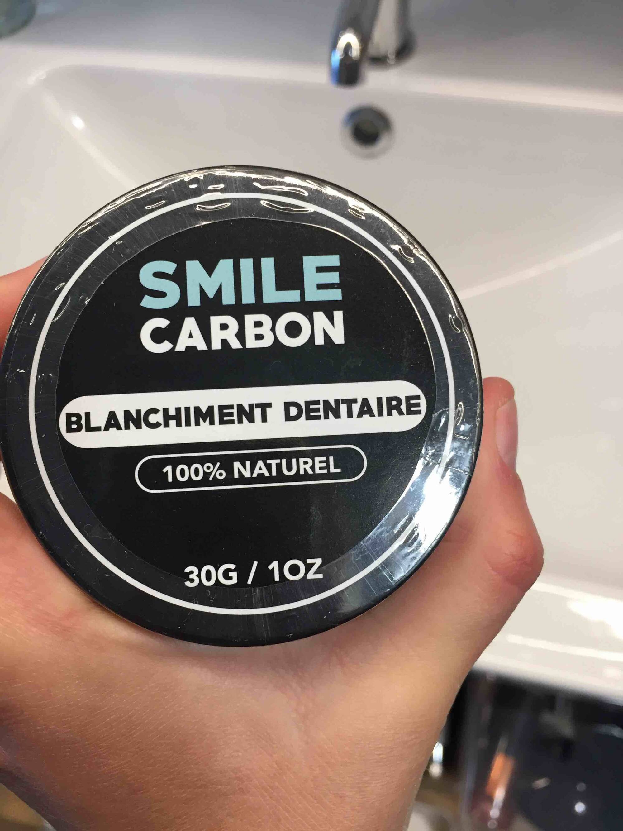 SMILE CARBON - Blanchiment dentaire 100% naturel