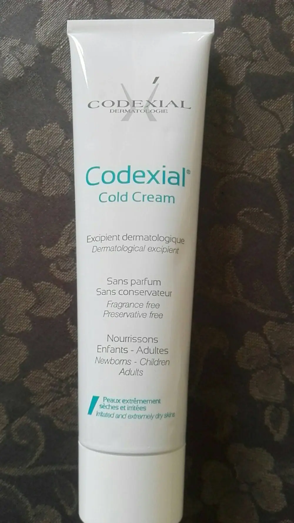 CODEXIAL - Cold cream - Nourrissons enfants et adultes