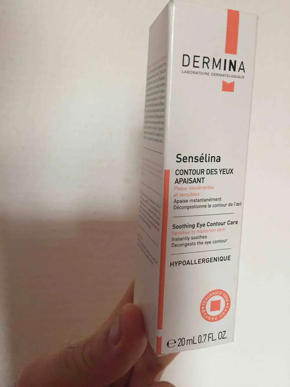 DERMINA - Sensélina - Contour des yeux apaisant