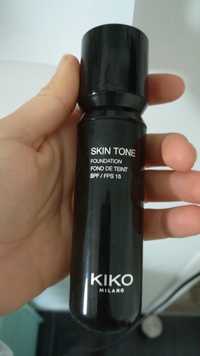 KIKO - Skin tone - Fond de teint SPF 15