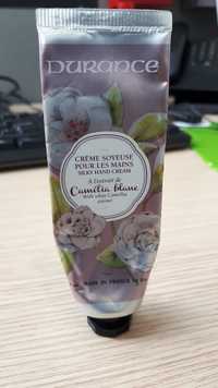 DURANCE - Camélia blanc - Crème soyeuse pour les mains