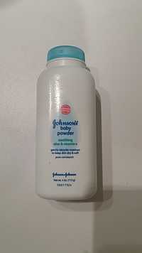 JOHNSON & JOHNSON - Baby powder - Soothing aloe & vitamin e