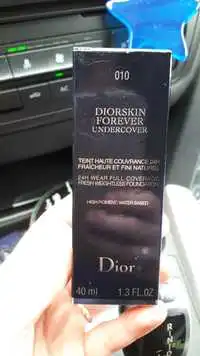 DIOR - Diorskin forever undercover - Teint haute couvrance 24h