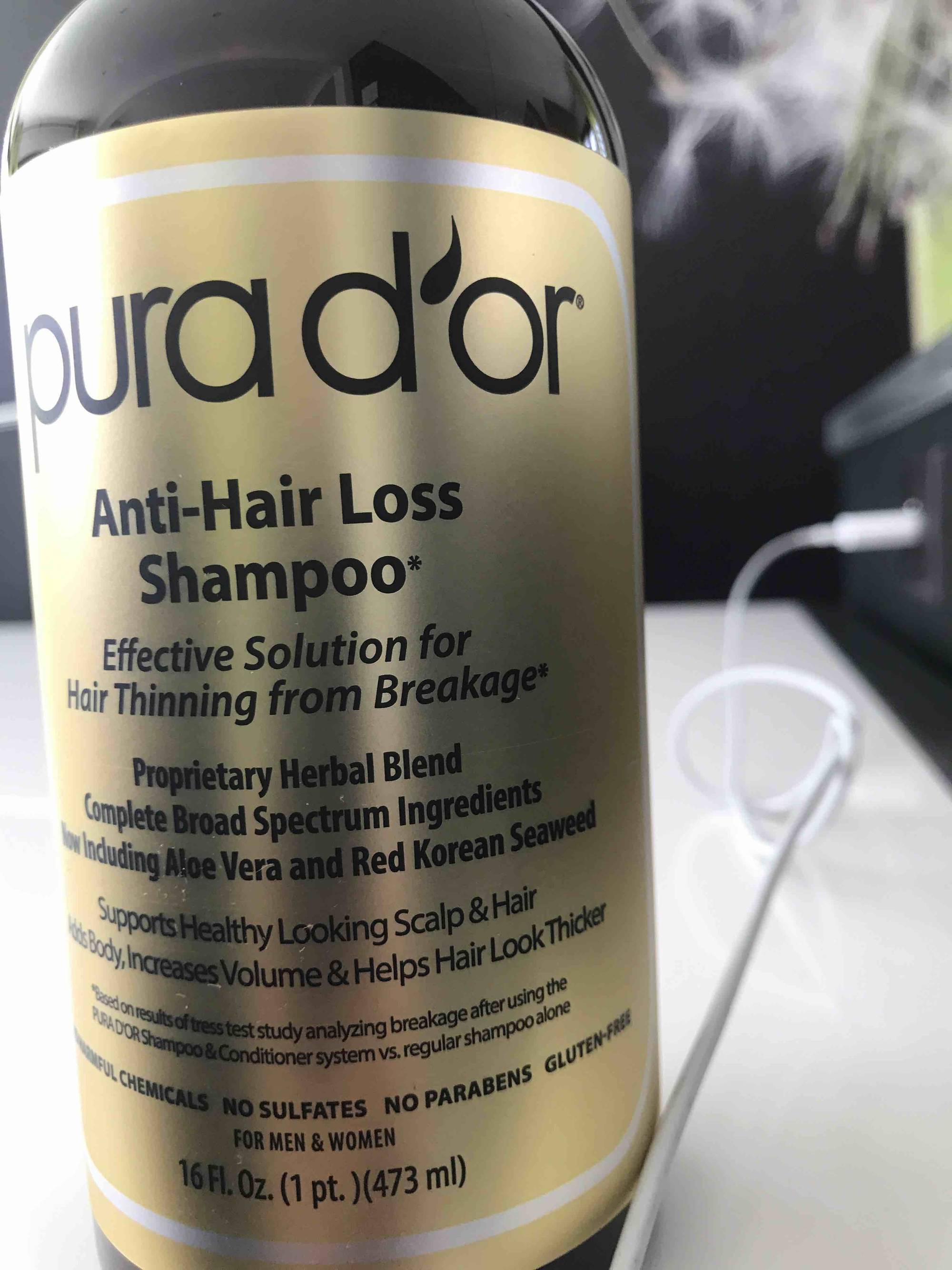 PURA D'OR - Anti-hair loss shampoo