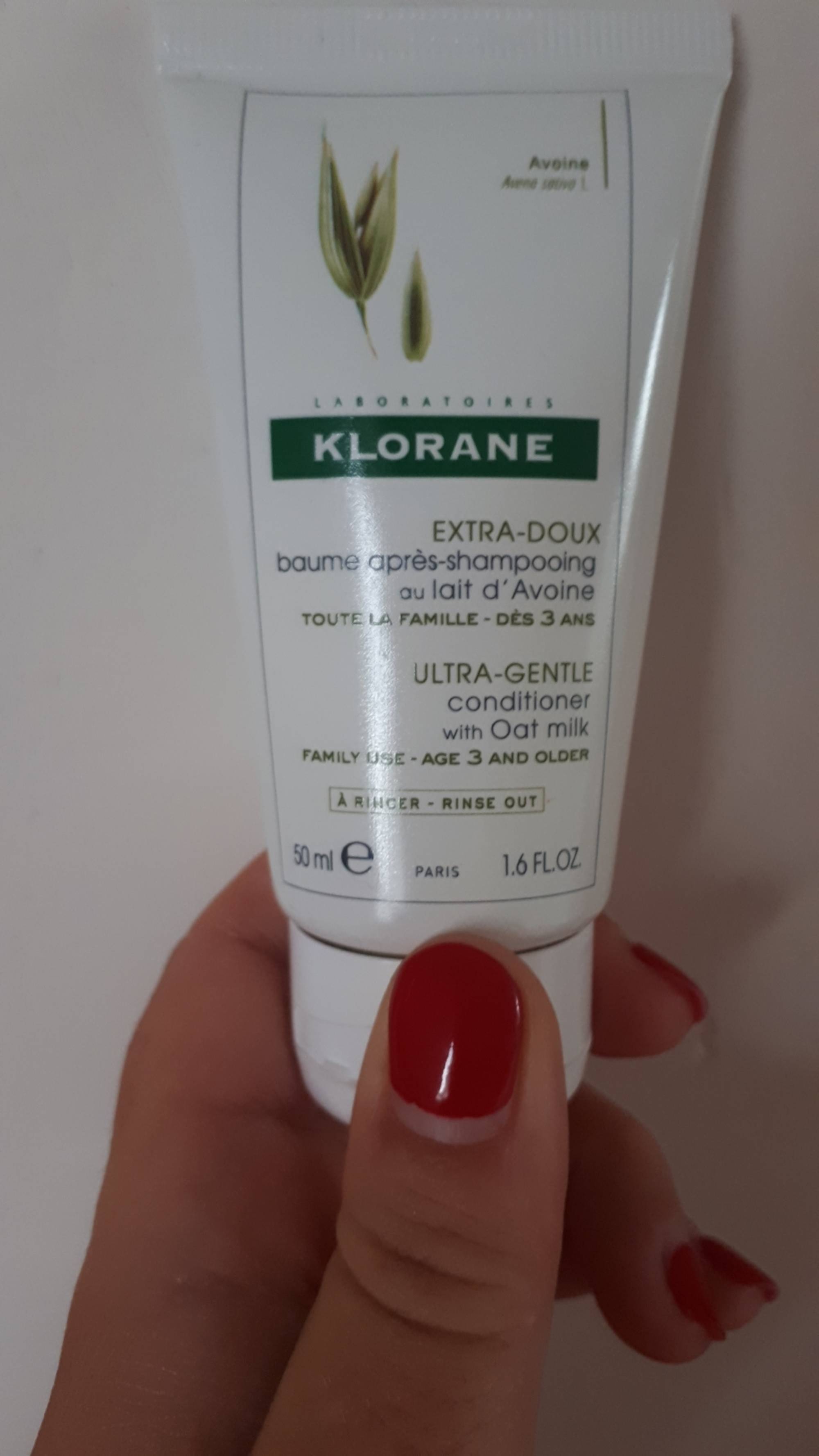 KLORANE - Baume après-shampooing au lait d'avoine