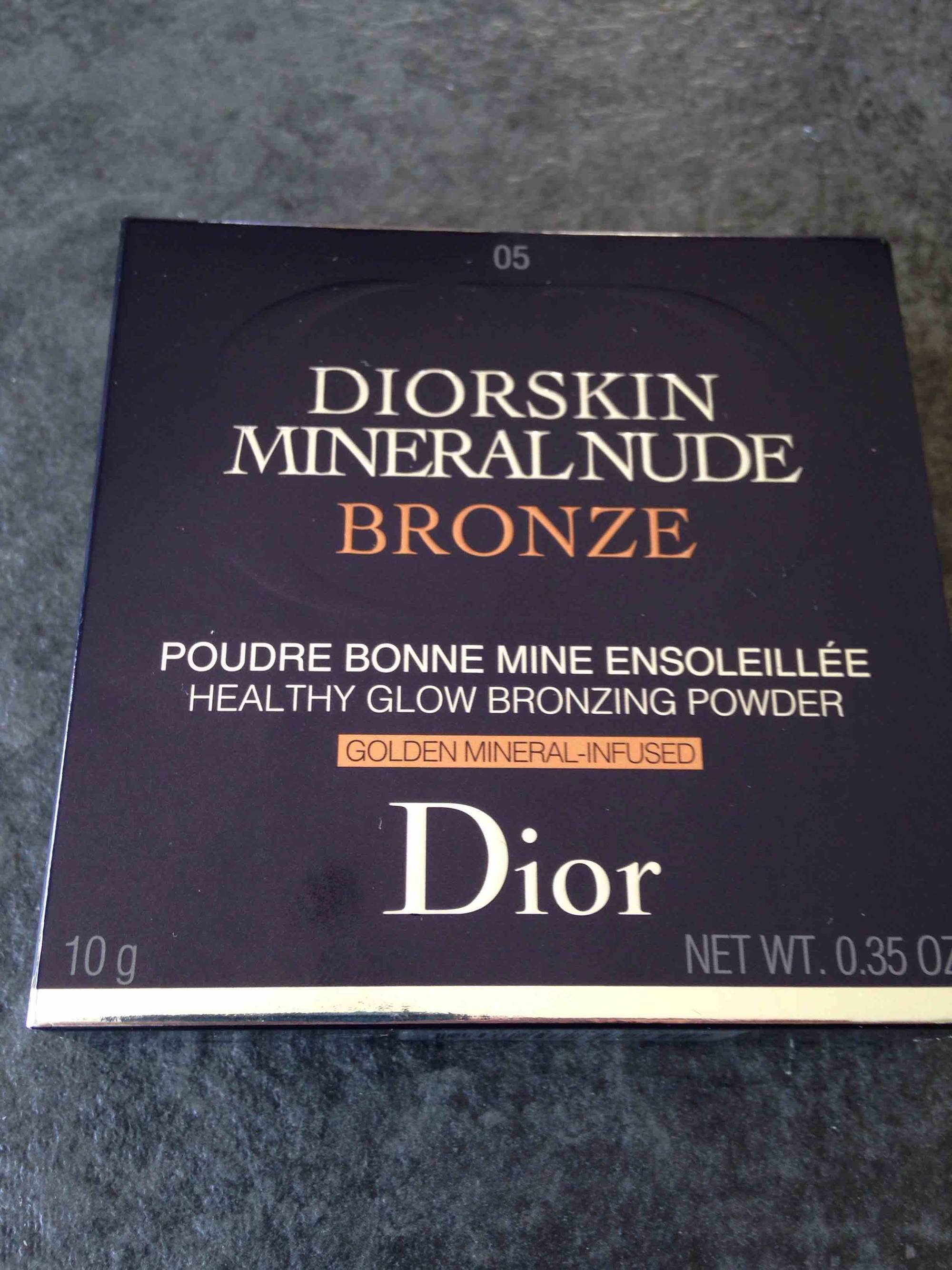 DIOR - Diorskin mineral nude bronze - Poudre bonne mine ensoleillé