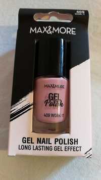 MAX & MORE - Gel nail polish - Long lasting gel effect