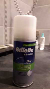 GILLETTE - Series sensitive - Mousse à raser