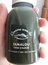 COMME UNE ÎLE - Tamalou - Crème d'algues pour massage et bain non moussant