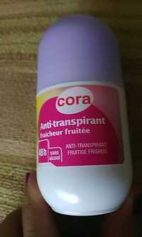CORA - Anti-transpirant fraîcheur fruitée