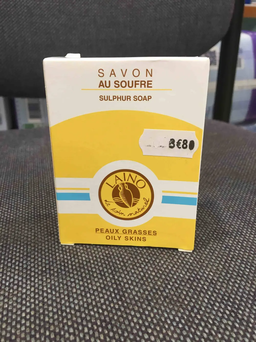 LAINO - Savon au soufre 