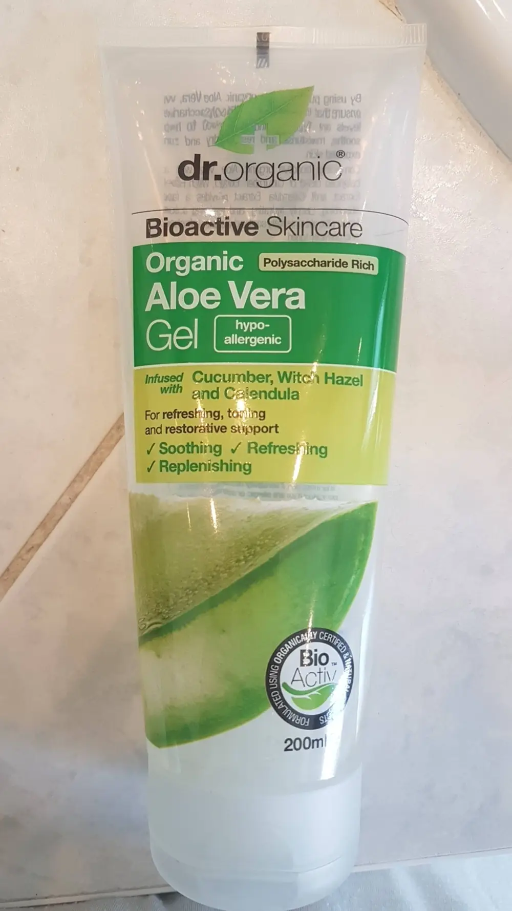 DR. ORGANIC - Organic aloe vera gel 