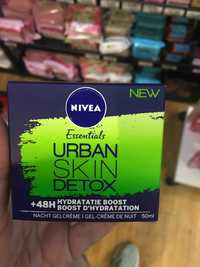 NIVEA - Essentials urban skin detox - Gel-crème de nuit