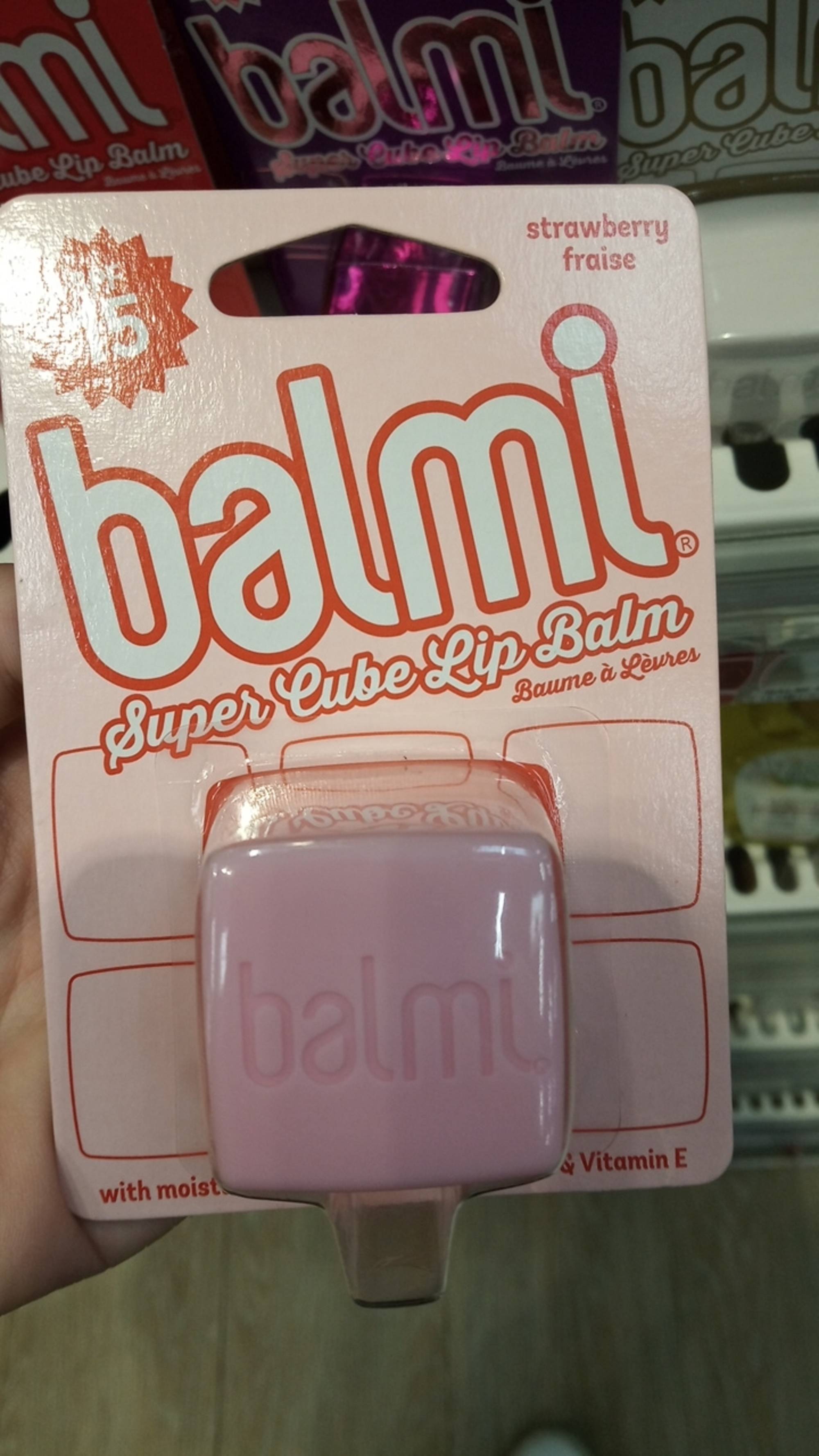 BALMI - Super cube lip balm - Baume à lèvres