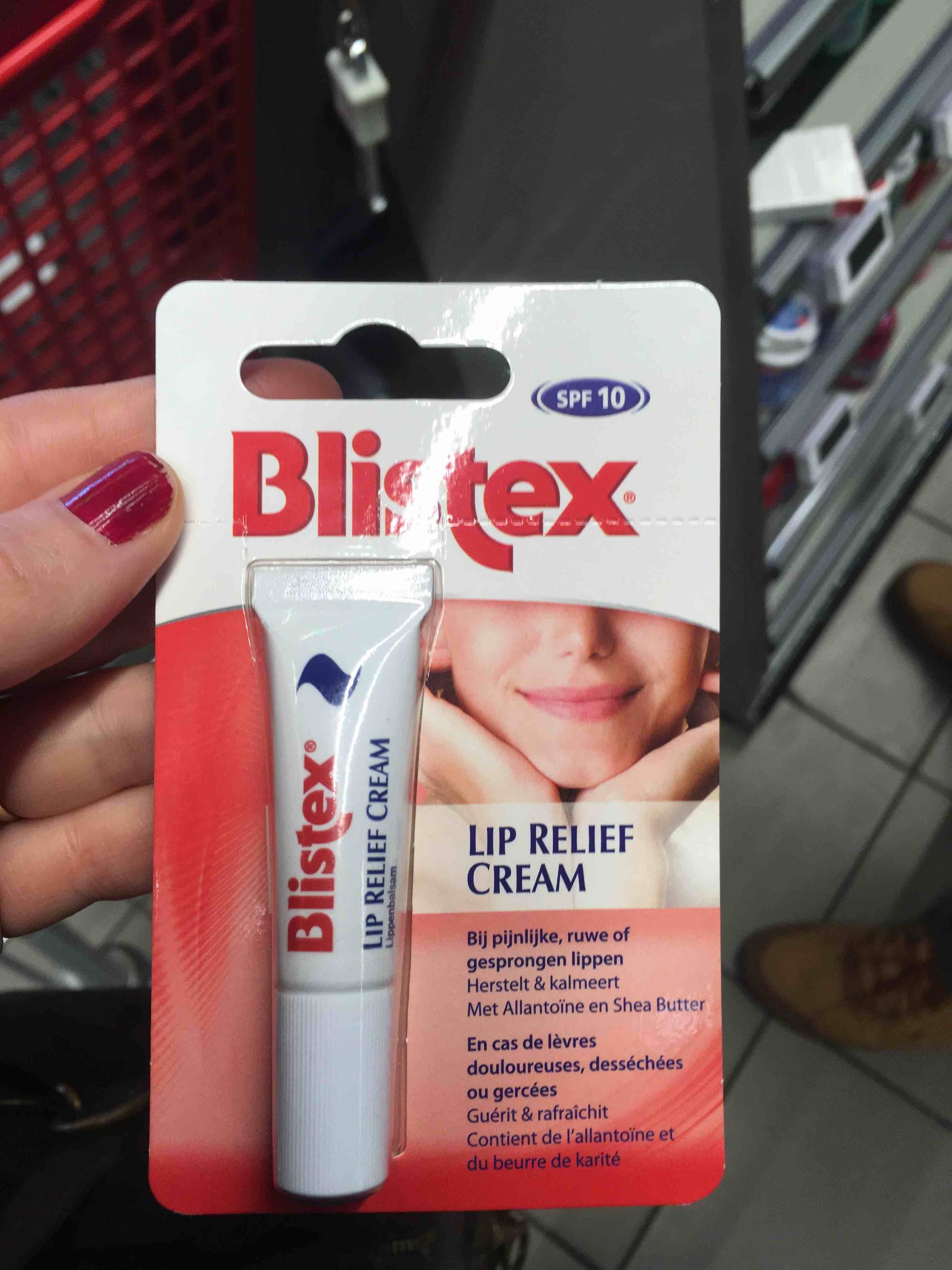 BLISTEX - Lip relief cream SPF 10