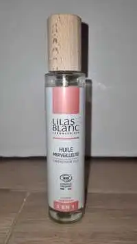 LILAS BLANC - Huile merveilleuse  2 en 1