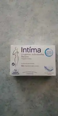 INTIMA - Lingettes individuelles neutre