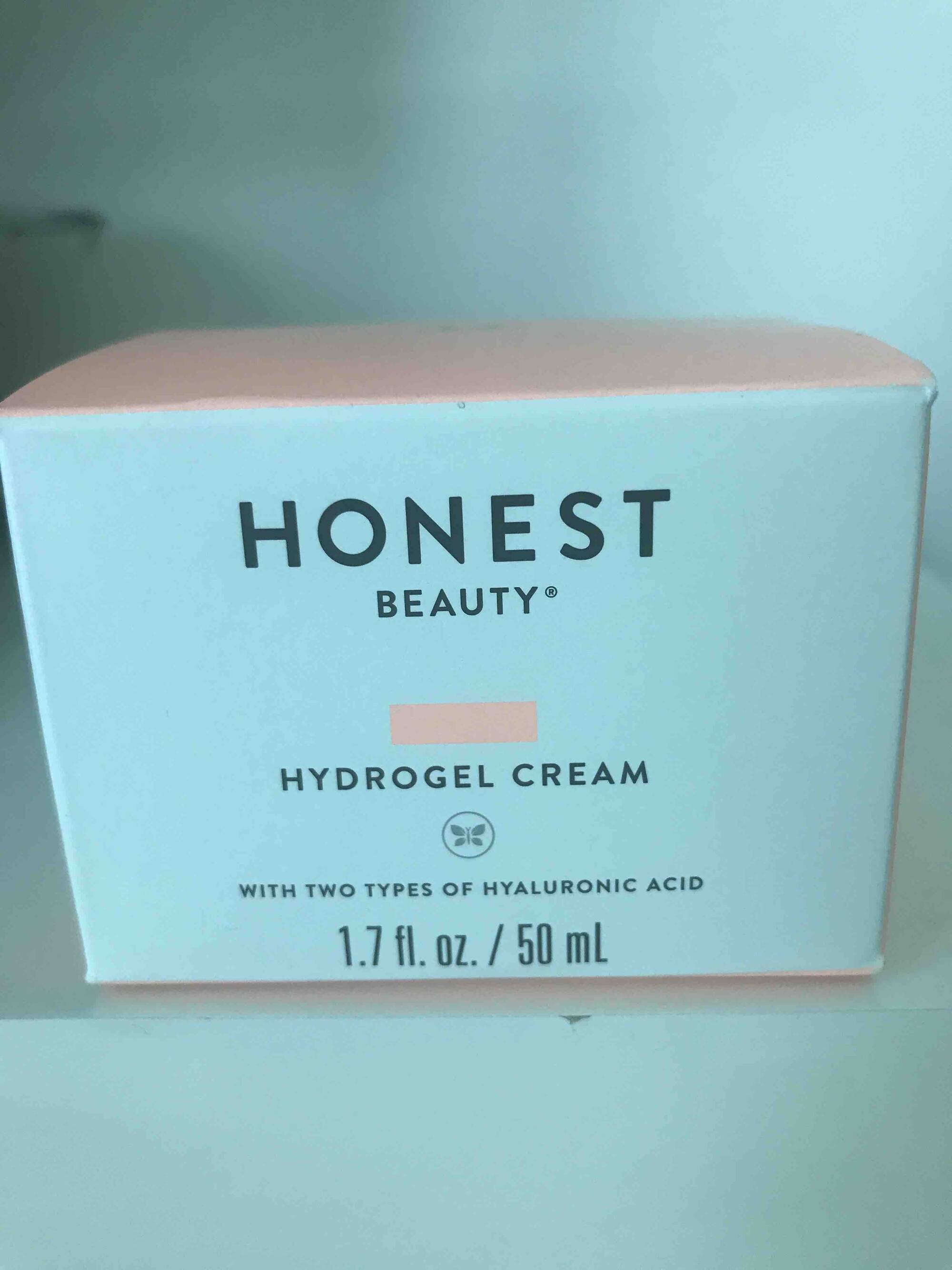 HONEST BEAUTY - Hydrogel cream with two types of hyaluronic acid