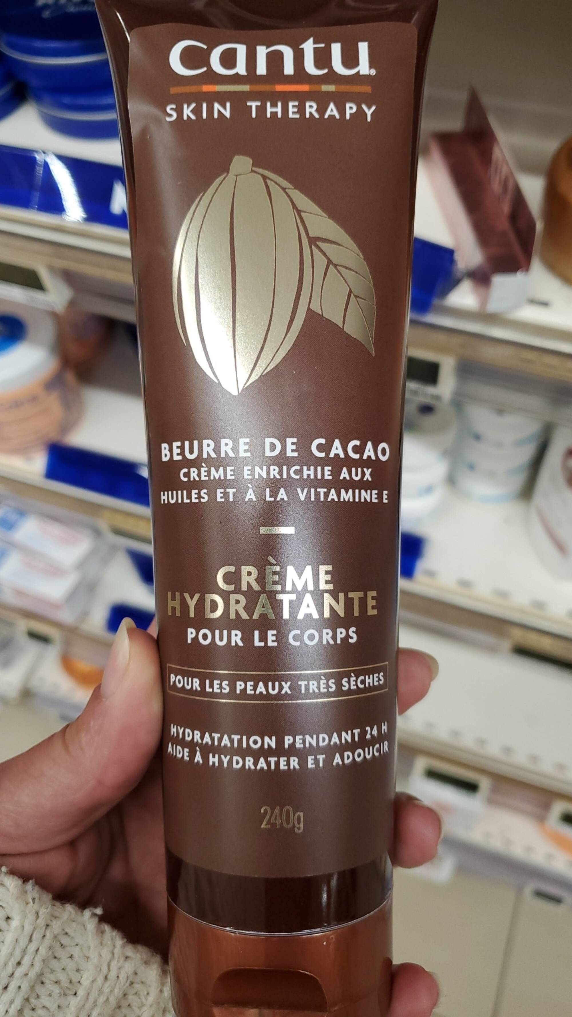 CANTU - Beurre de Cacao - Crème hydratante pour le corps