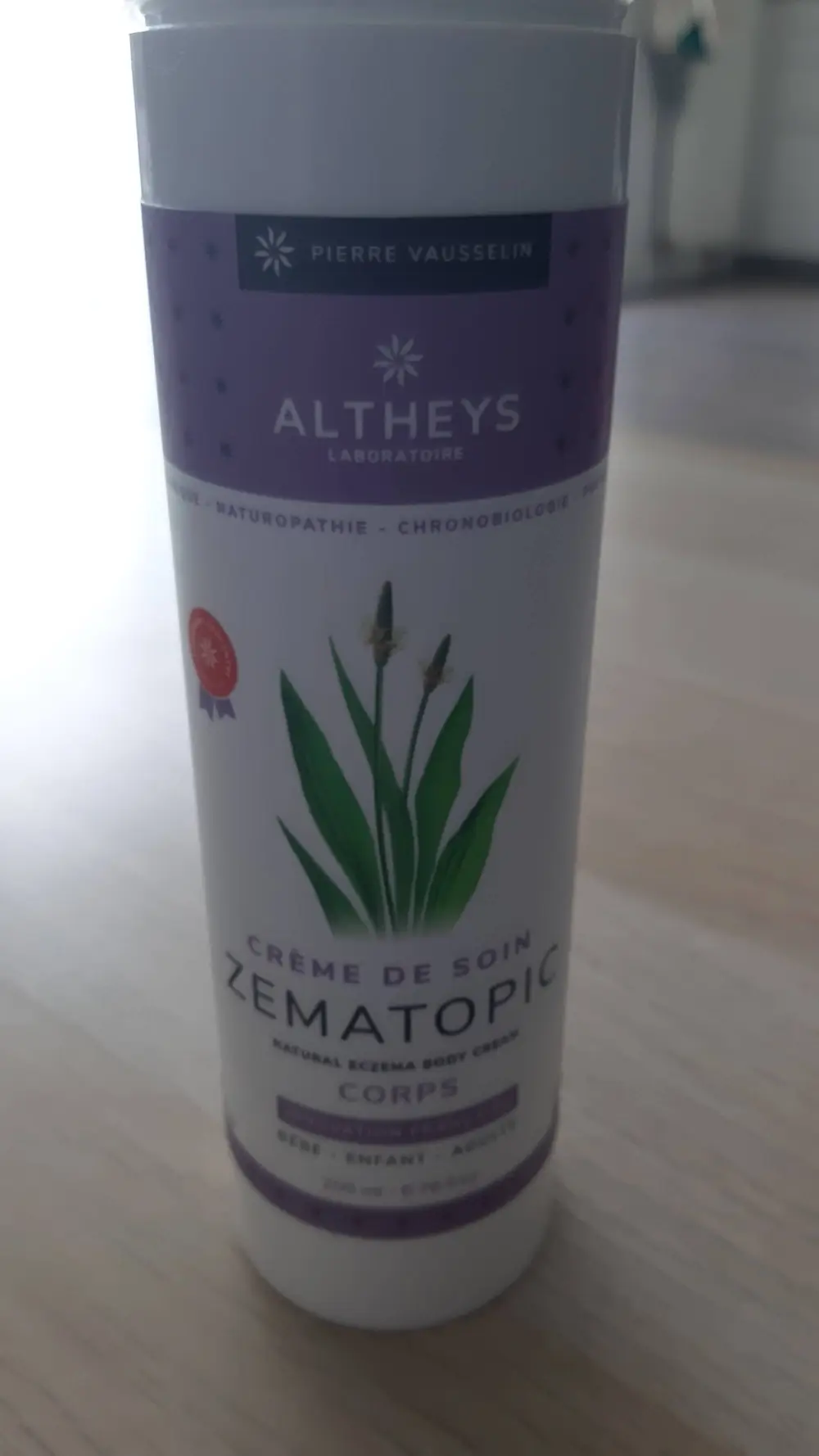 ALTHEYS - Zematopic - Crème de soin corps