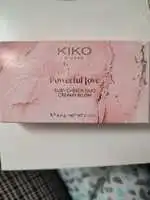 KIKO - Powerful love ruby cheeck duo creamy blush