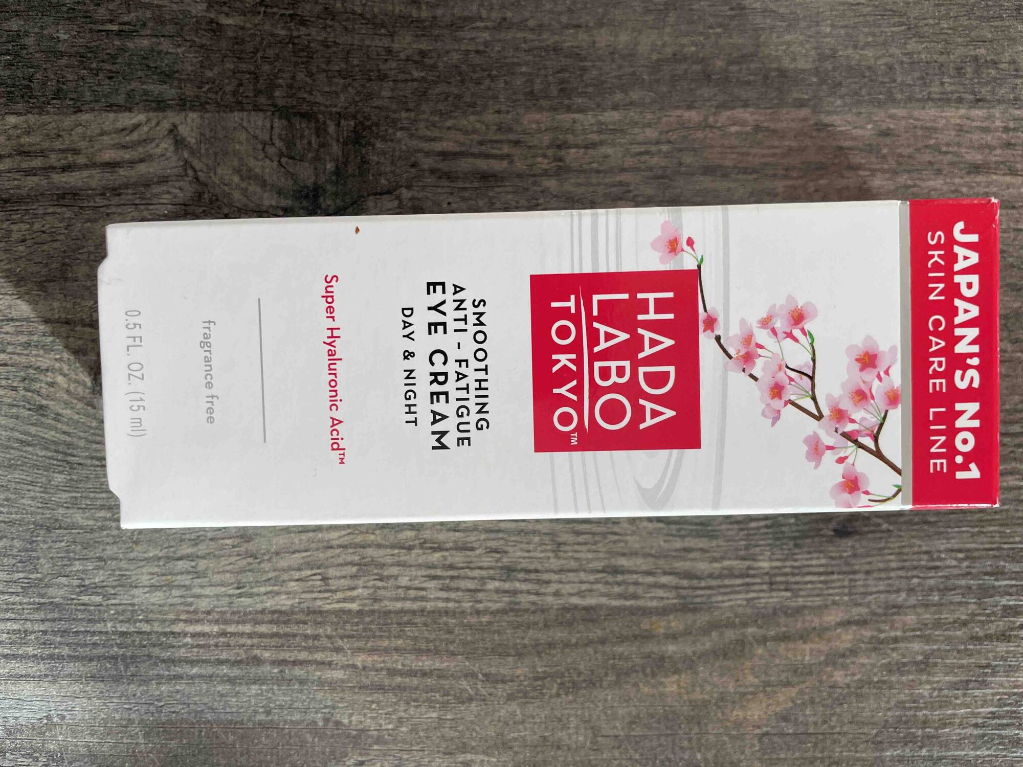 HADA LABO TOKYO - Smoothing anti-fatigue eye cream