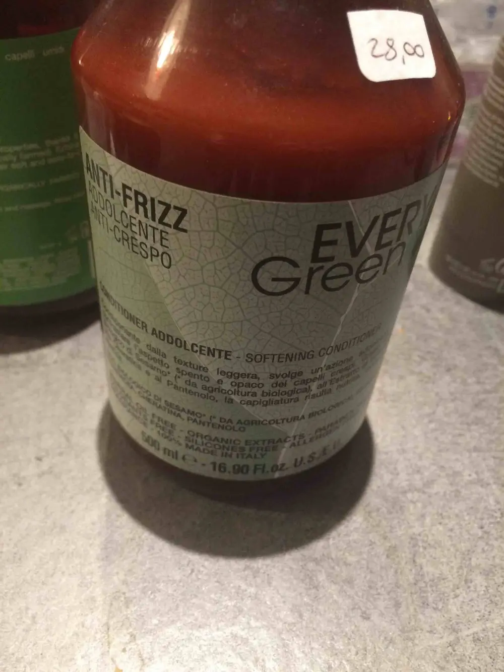 EVERY GREEN - Softening conditioner anti-frizz