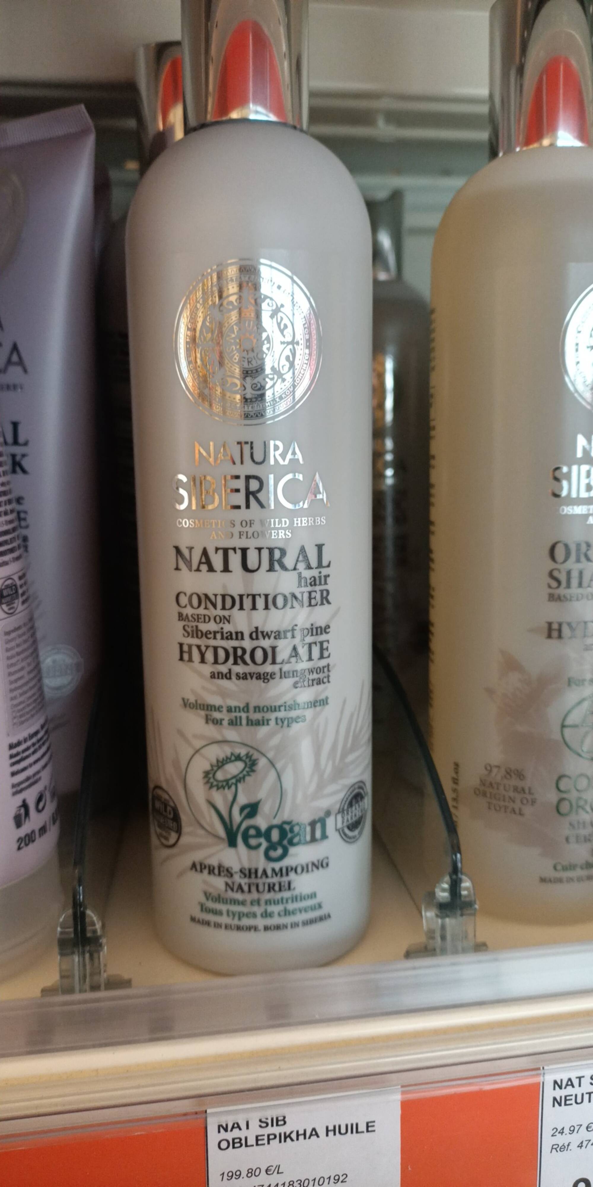 NATURA SIBERICA - Après-shampooing naturel