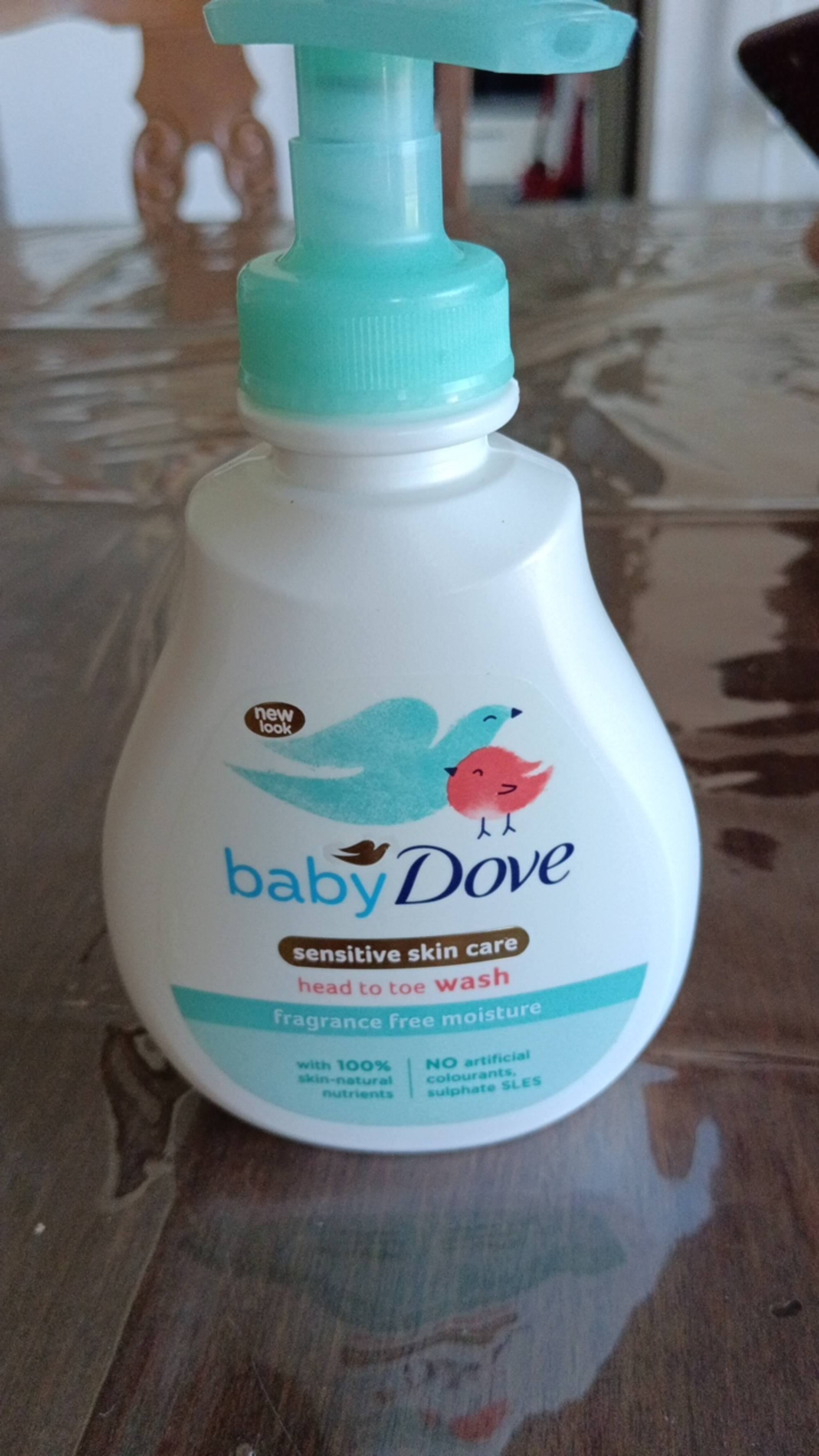 DOVE - Baby - Sensitive skin care wash